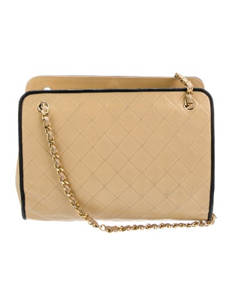 Chanel Quilted CC Shoulder Bag