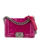 Chanel Velvet Small Boy Bag