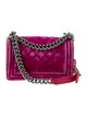 Chanel Velvet Small Boy Bag