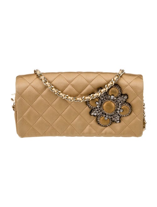Chanel Embellished Satin Evening Bag