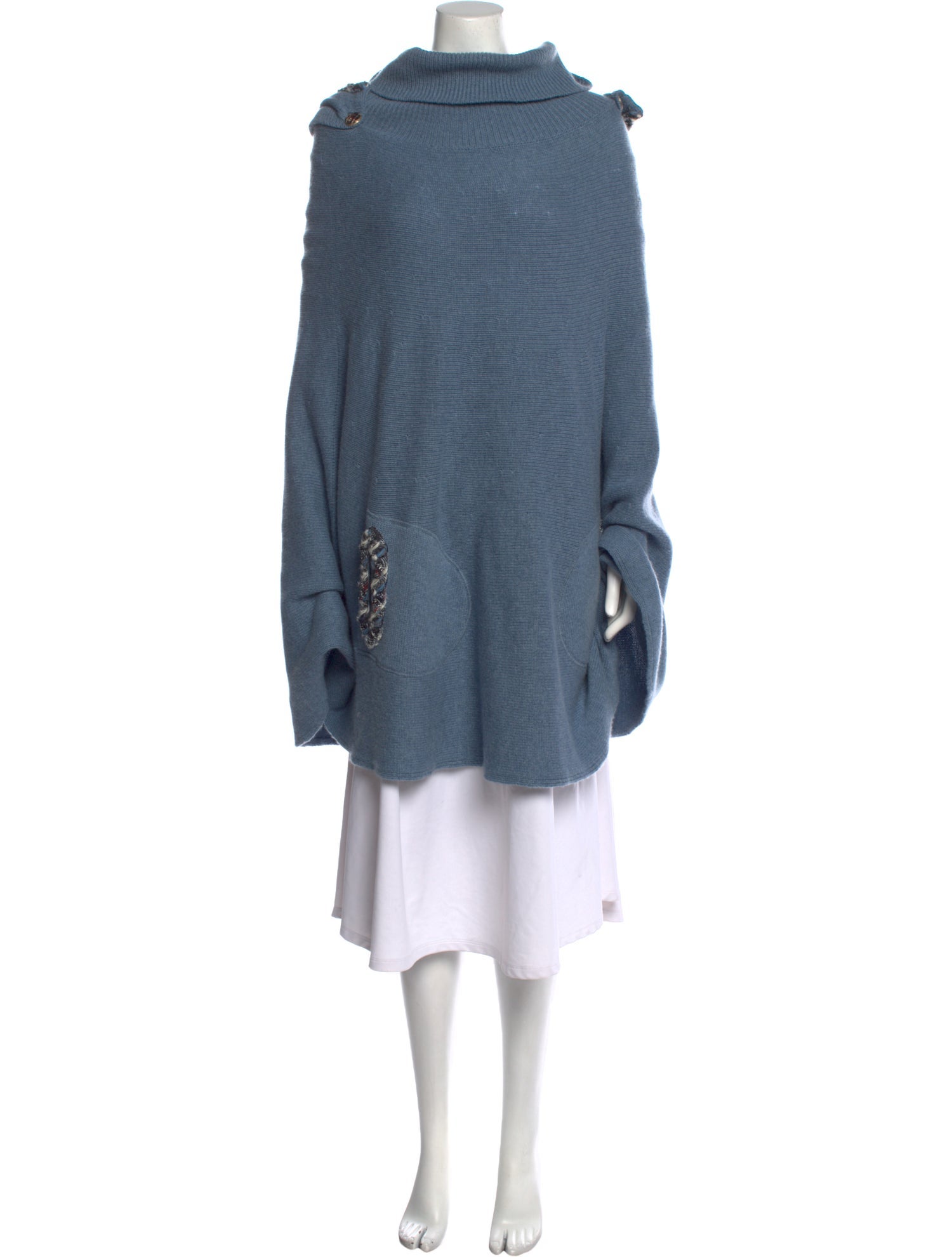 Chanel 2013 ParisEdinburgh Sweater Blue Knitwear, Clothing