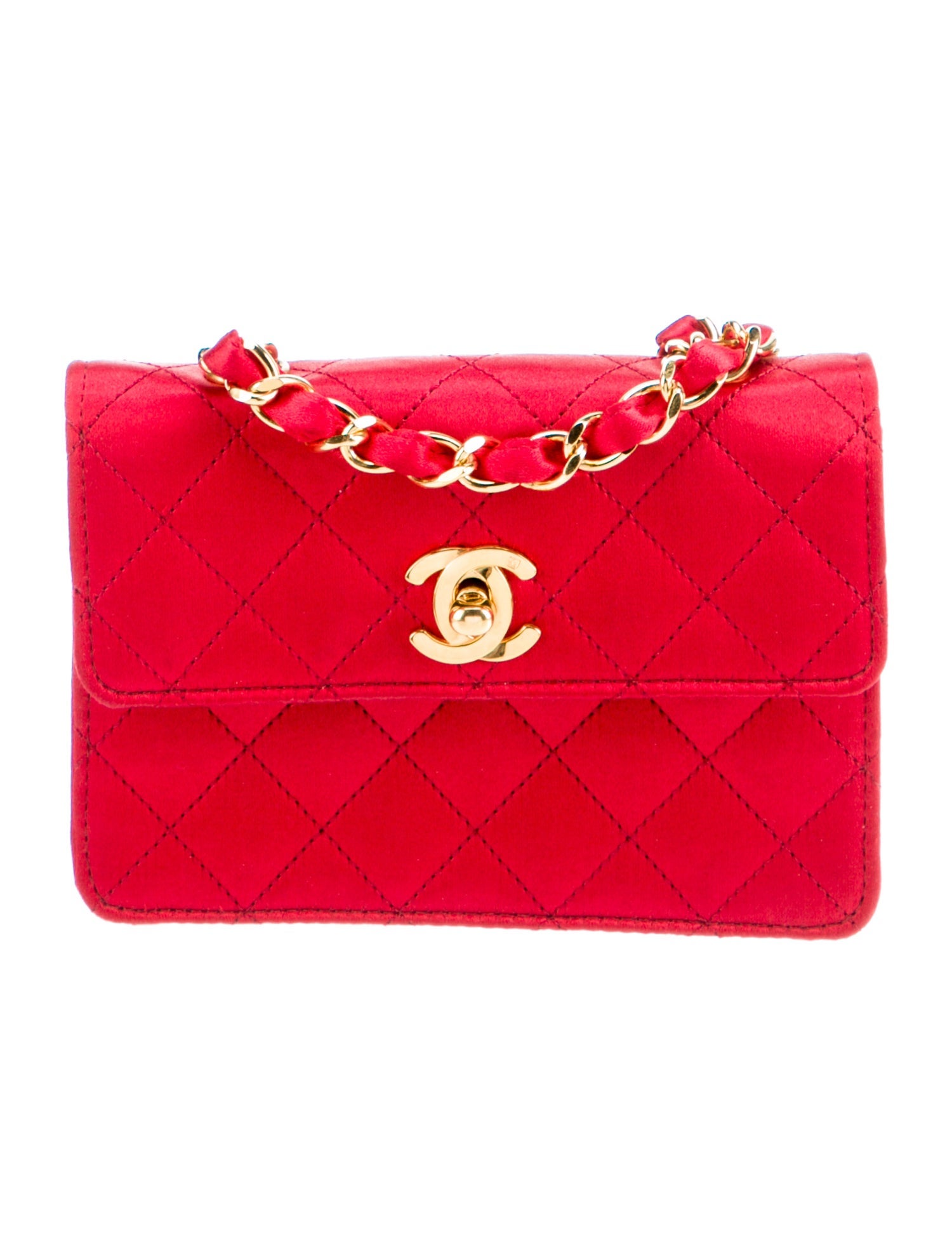 Chanel Satin Extra Mini Flap Bag