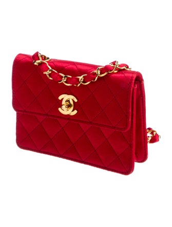 Chanel Satin Extra Mini Flap Bag