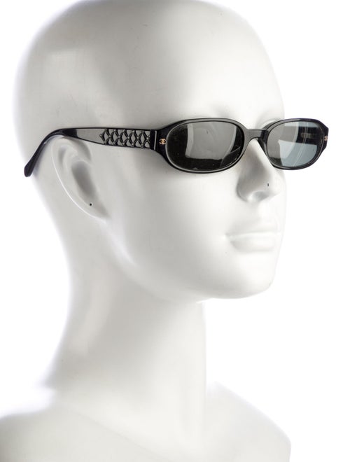 Chanel Interlocking CC Logo Square Sunglasses
