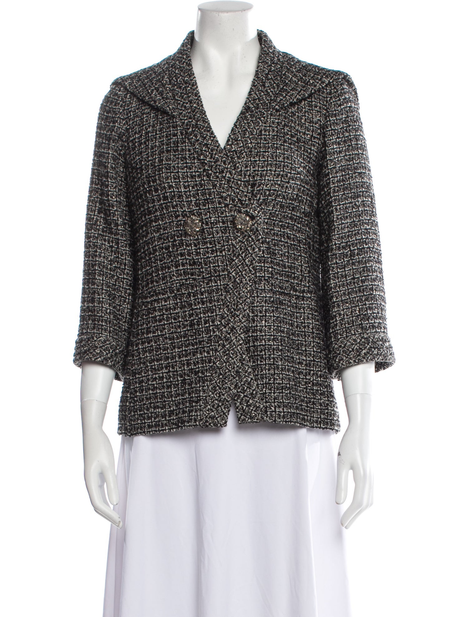 Chanel 2012 Printed Blazer