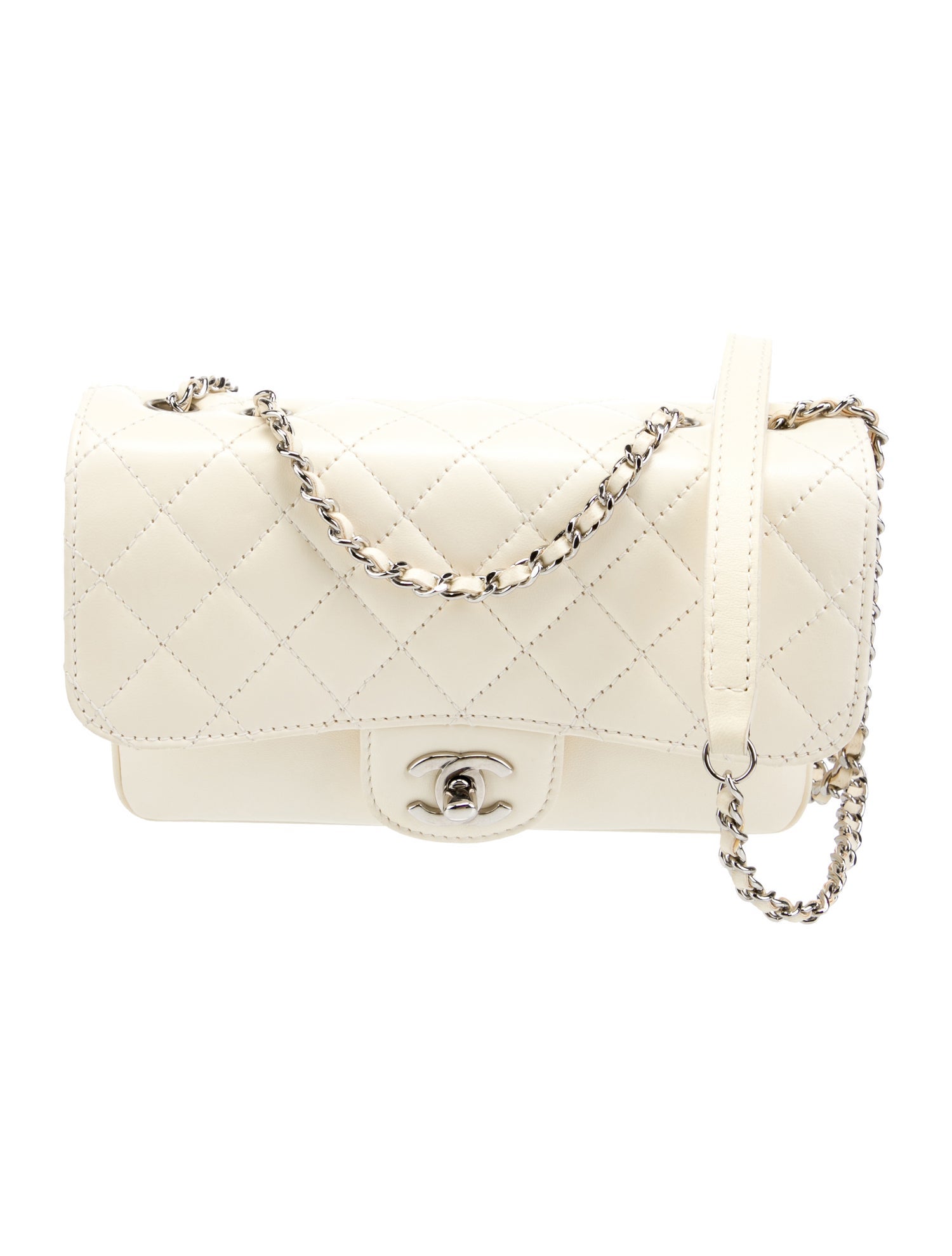 Chanel Quilted CC Accordion Flap Bag
