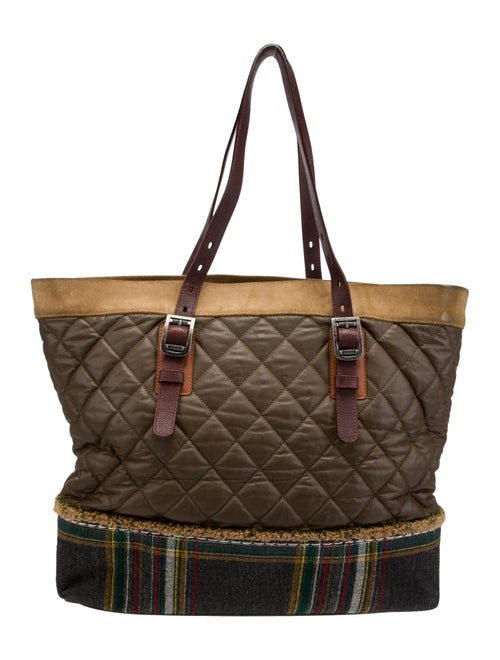 Chanel Paris-Edinburgh Quilted Tote