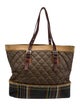 Chanel Paris-Edinburgh Quilted Tote