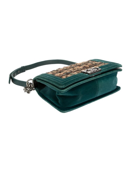 Chanel Paris-Edinburgh Medium Tweed Boy Bag