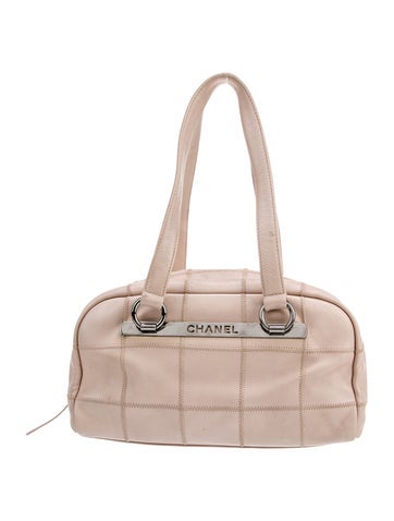 Chanel Shoulder Bags Square Quilt LAX Bowler Bag
