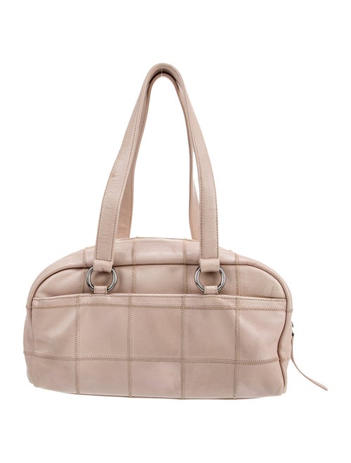 Chanel Square Quilt LAX Bowler Bag
