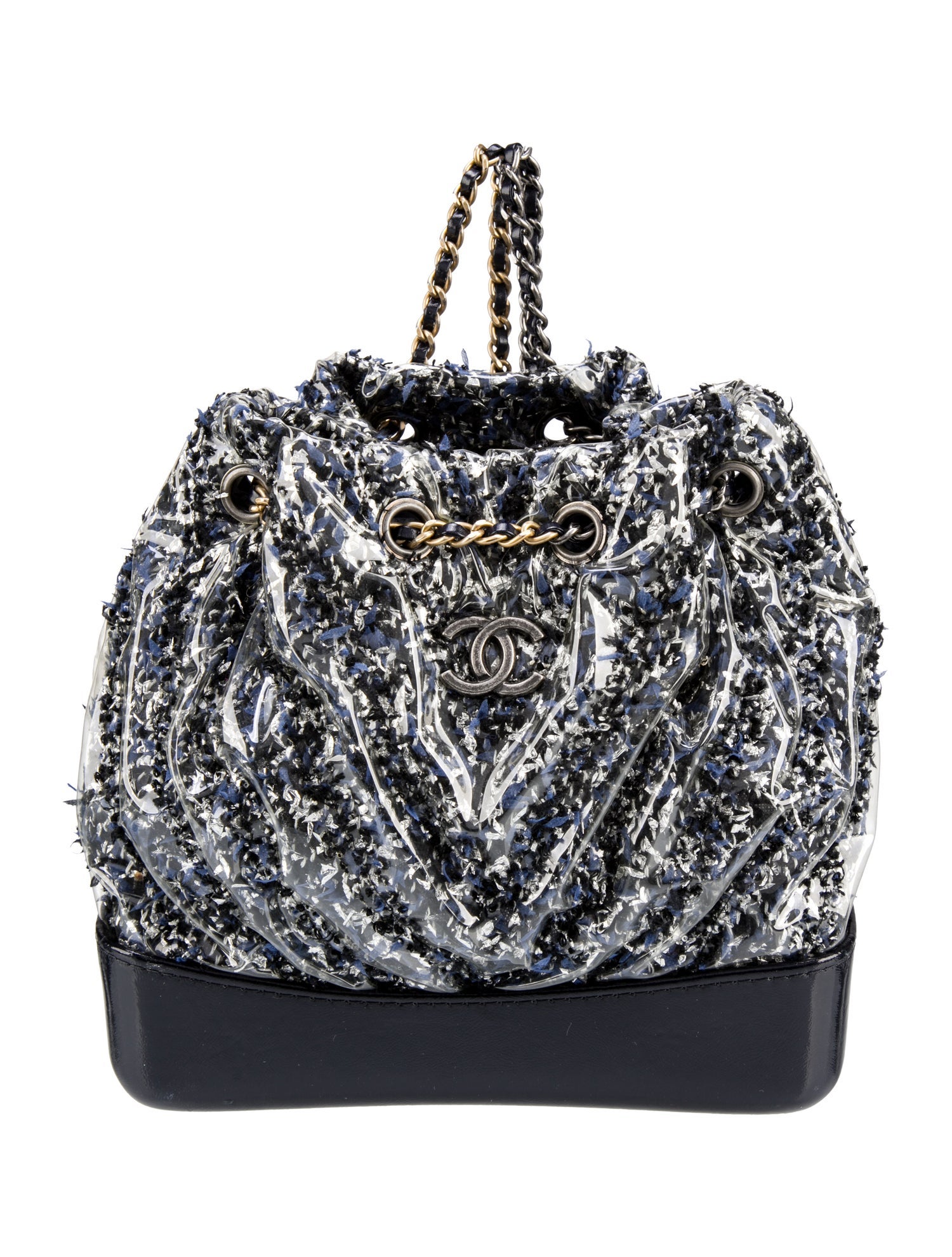 Chanel PVC Tweed Gabrielle Backpack