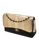 Chanel Python Double Flap Bag