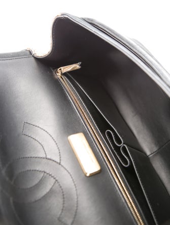 Chanel Python Double Flap Bag