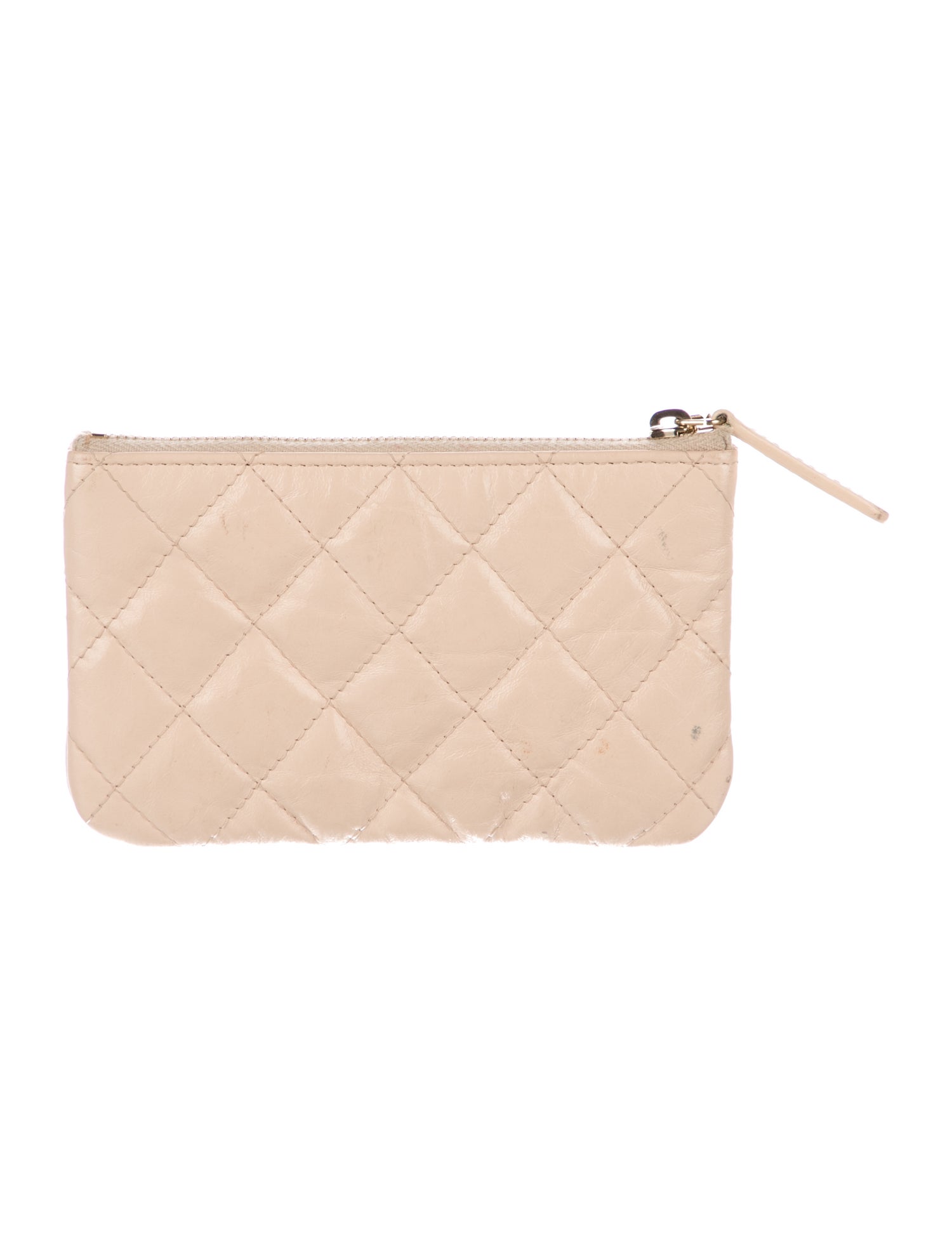 Chanel 2018-2019 Interlocking CC Logo Pouch