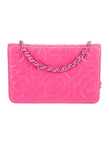 Chanel Crossbody Bags Camellia Wallet On Chain