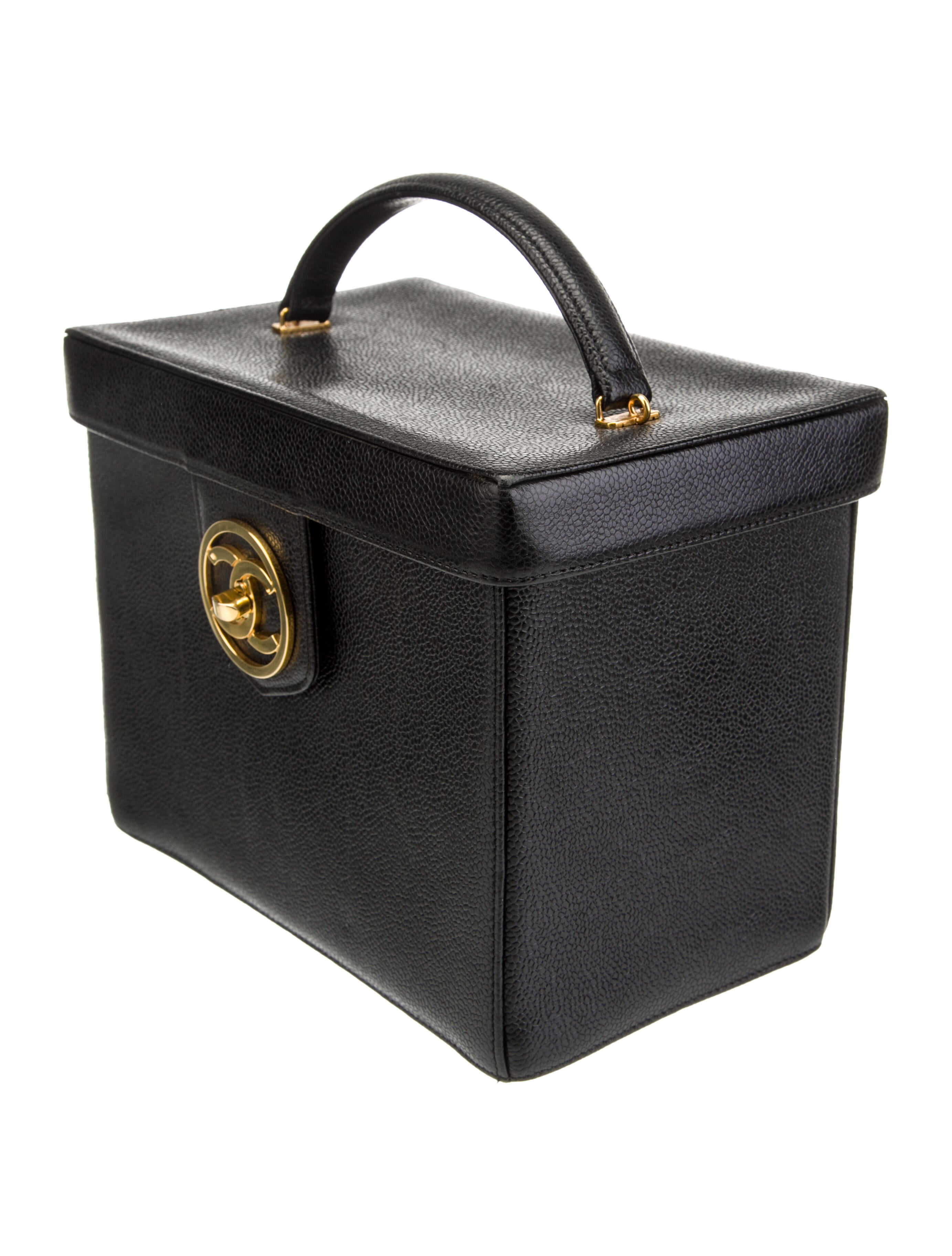 Chanel Caviar CC Vanity Case