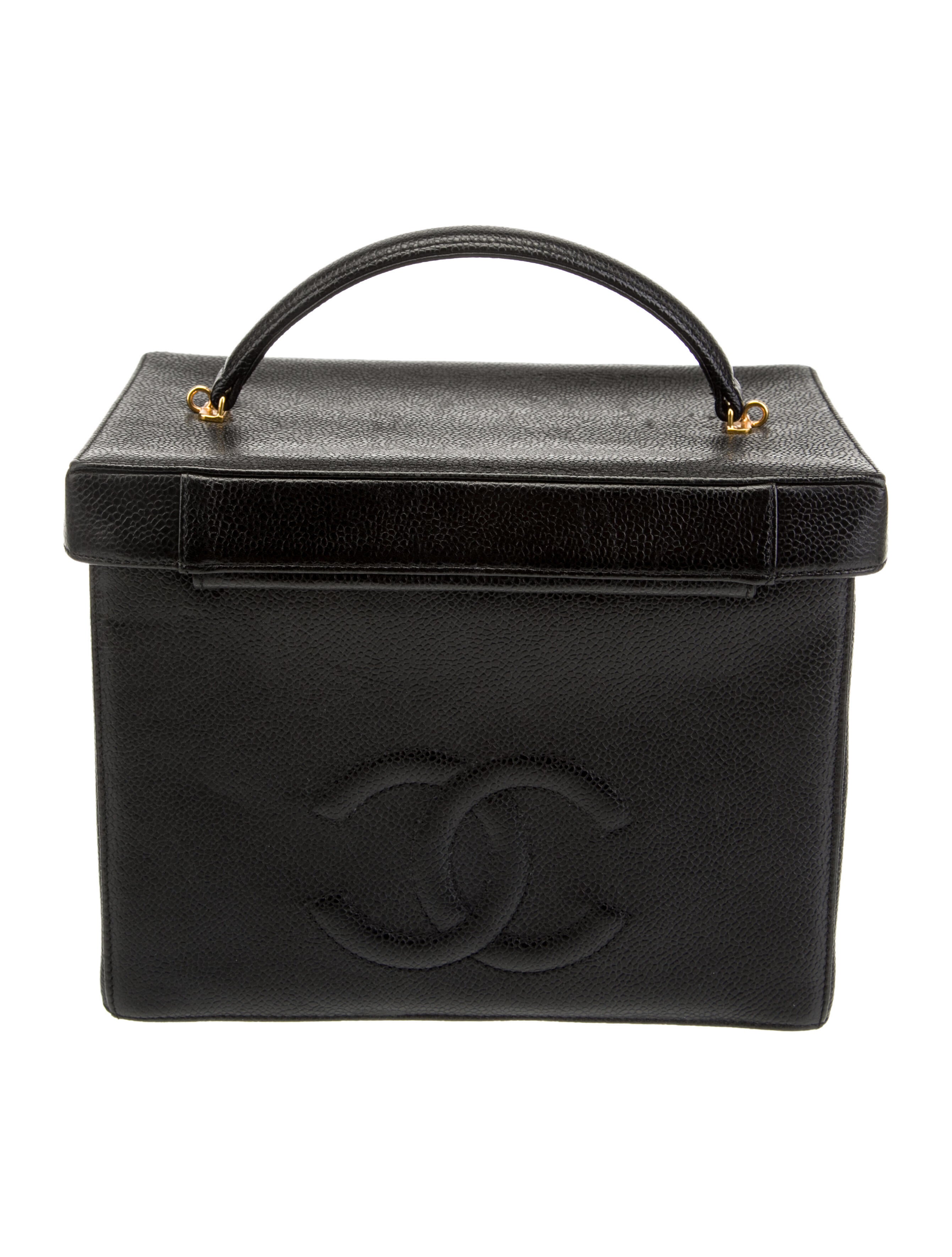 Chanel Caviar CC Vanity Case