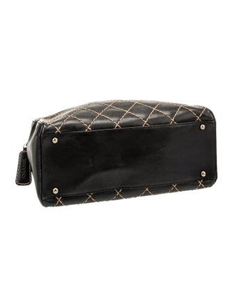 Chanel Quilted Surpique Handle Bag