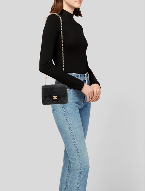 Chanel Mini Square Satin Bijoux Flap Bag