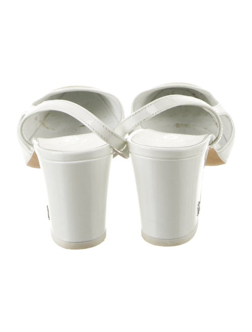 Chanel Patent Leather Slingback Pumps