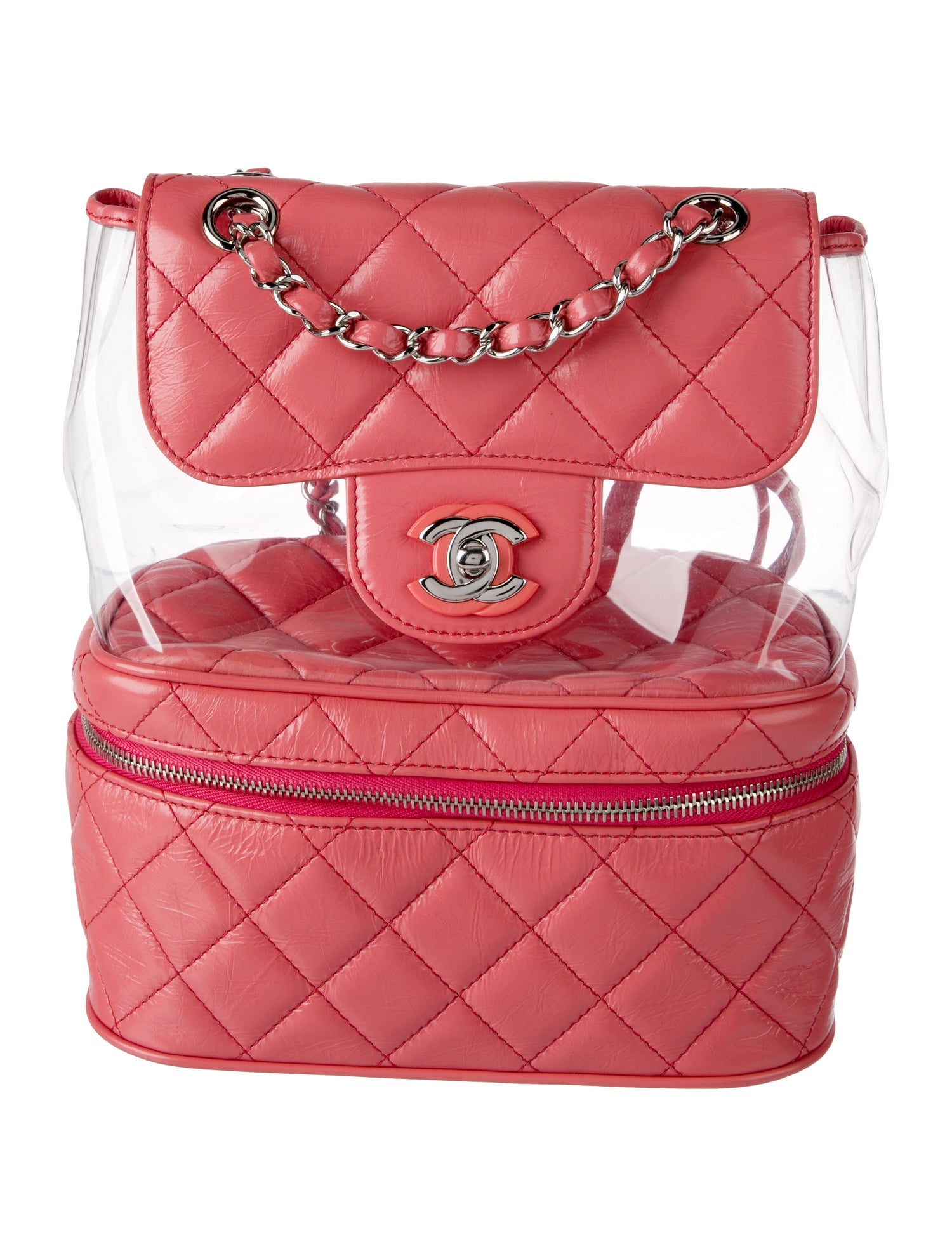 Chanel PVC Aquarium Backpack Pink Backpacks, Handbags CHA1062403