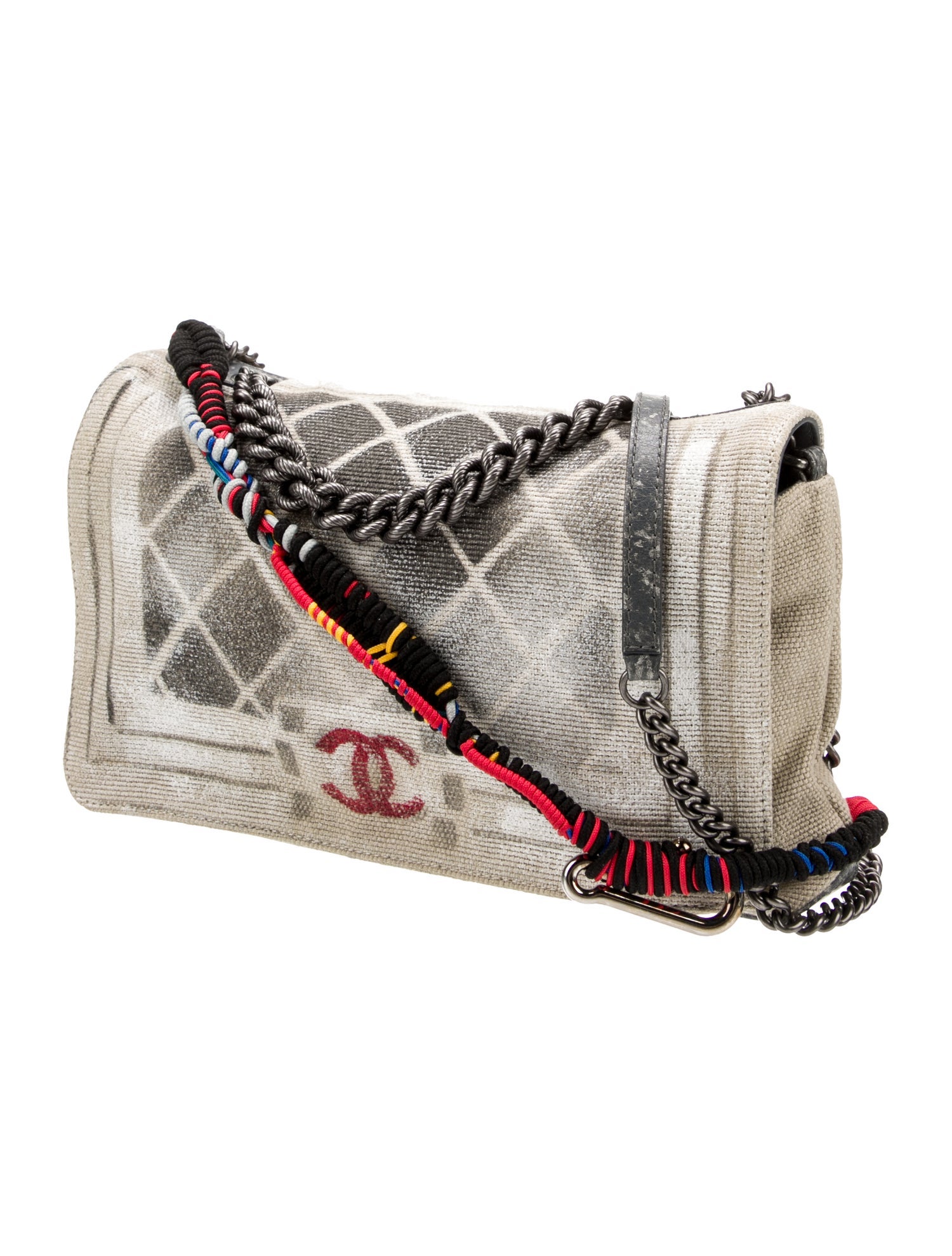 Chanel Oh My Boy Flap Bag - Neutrals Shoulder Bags, Handbags