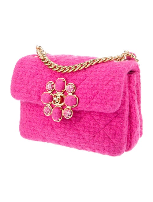 Chanel 2022 Mini Tweed Flap Bag