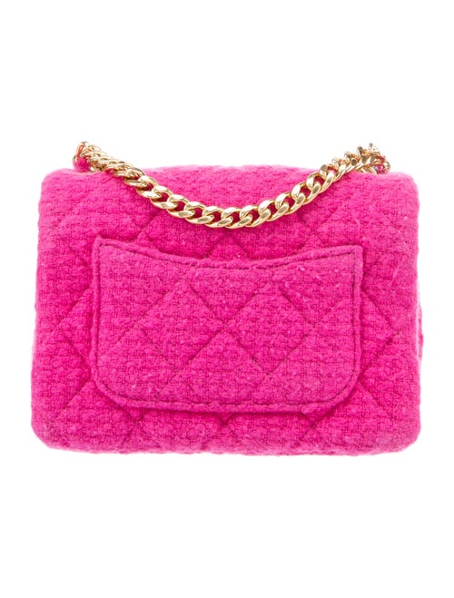 Chanel 2022 Mini Tweed Flap Bag