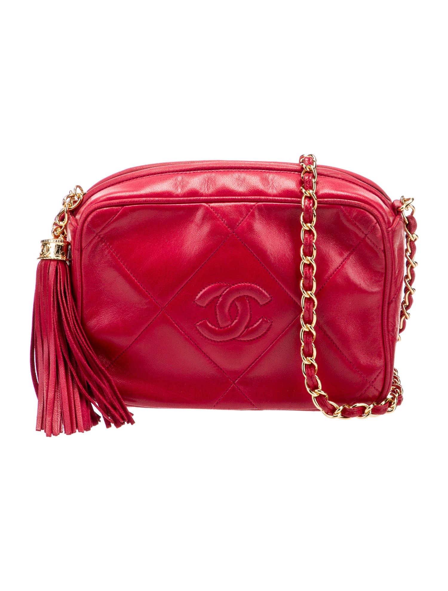 Chanel Diamond CC Camera Bag