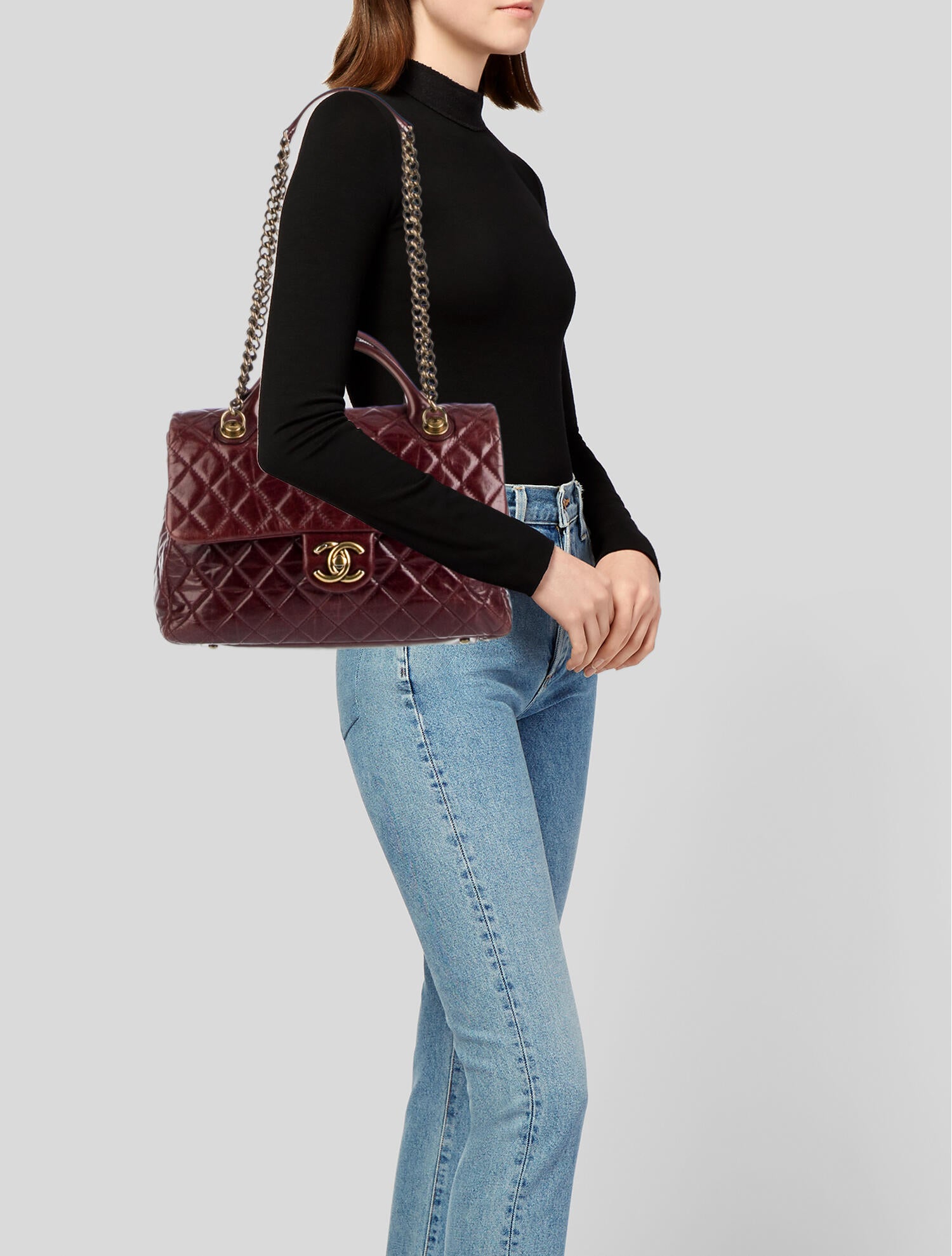 Chanel Paris-Edinburgh Medium Castle Rock Flap Bag