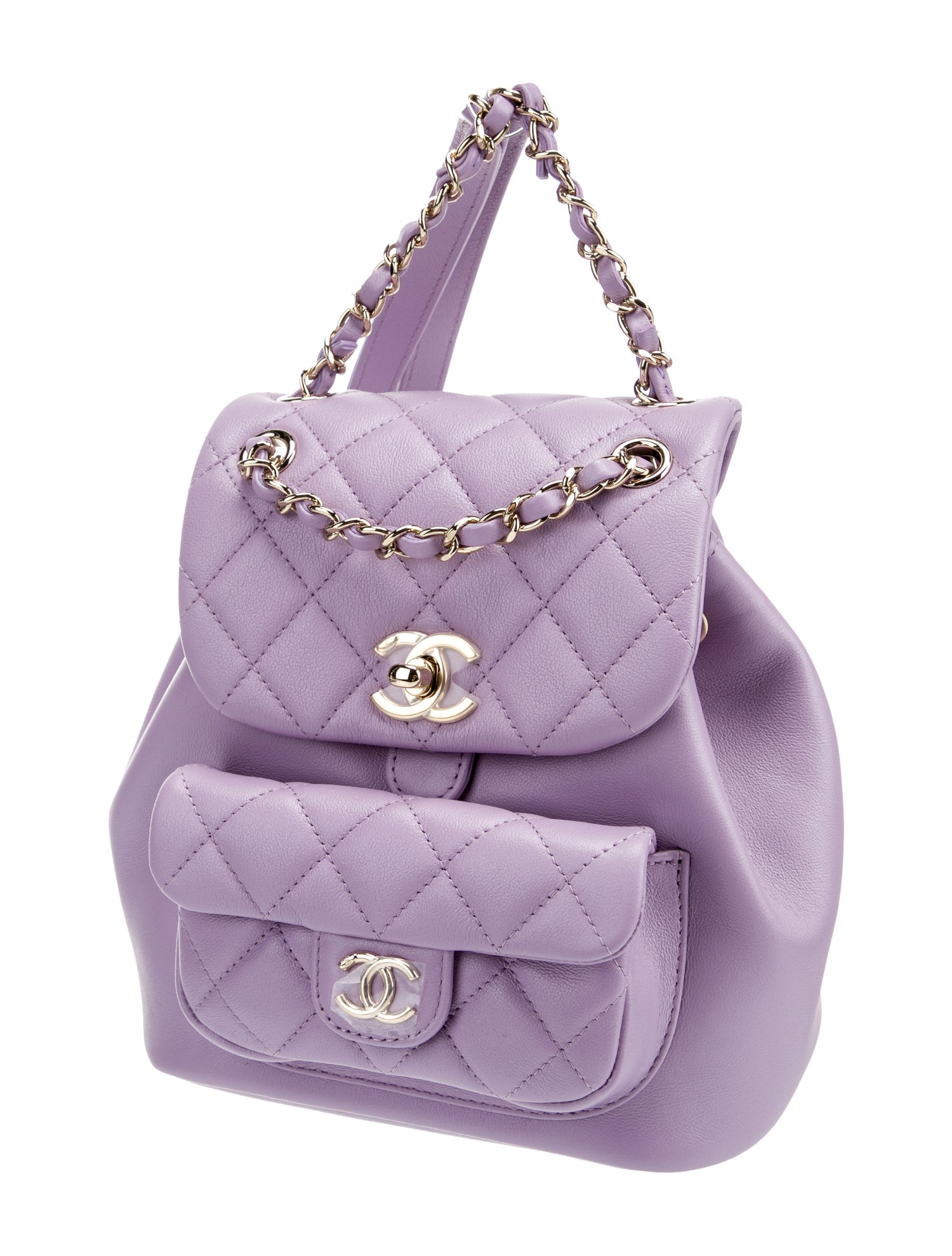 Chanel 2024 Small Duma Backpack w/Tags - Purple Backpacks
