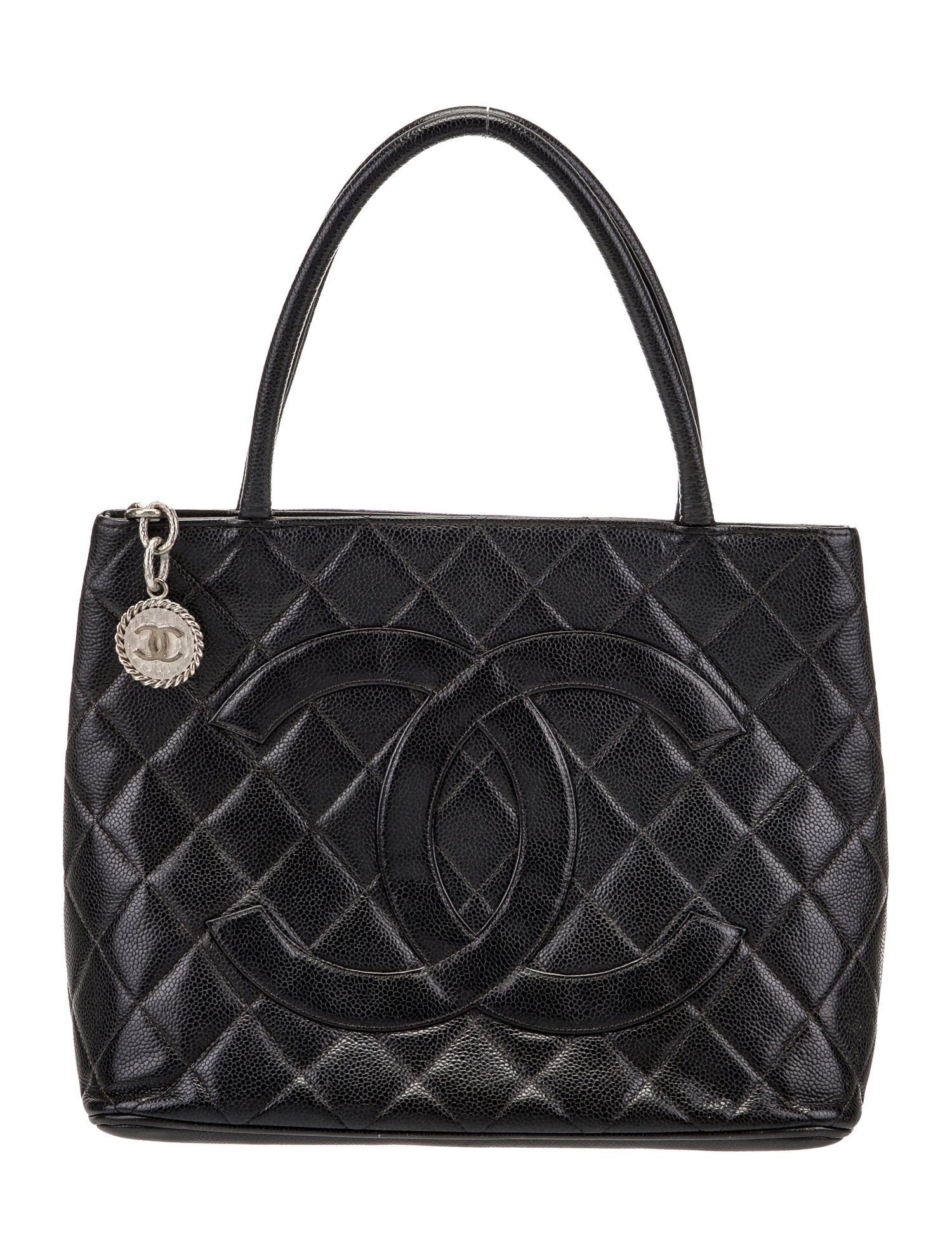 Chanel Caviar Medallion Tote