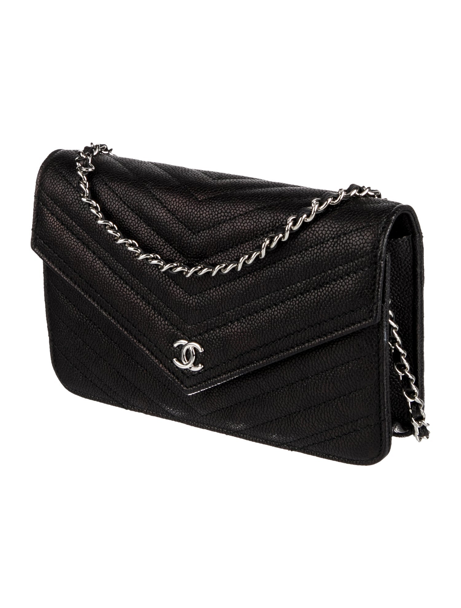 Chanel Chevron Statement Wallet On Chain