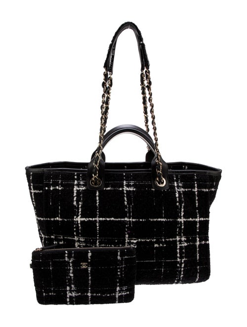 Chanel 2022 Tweed Deauville Tote