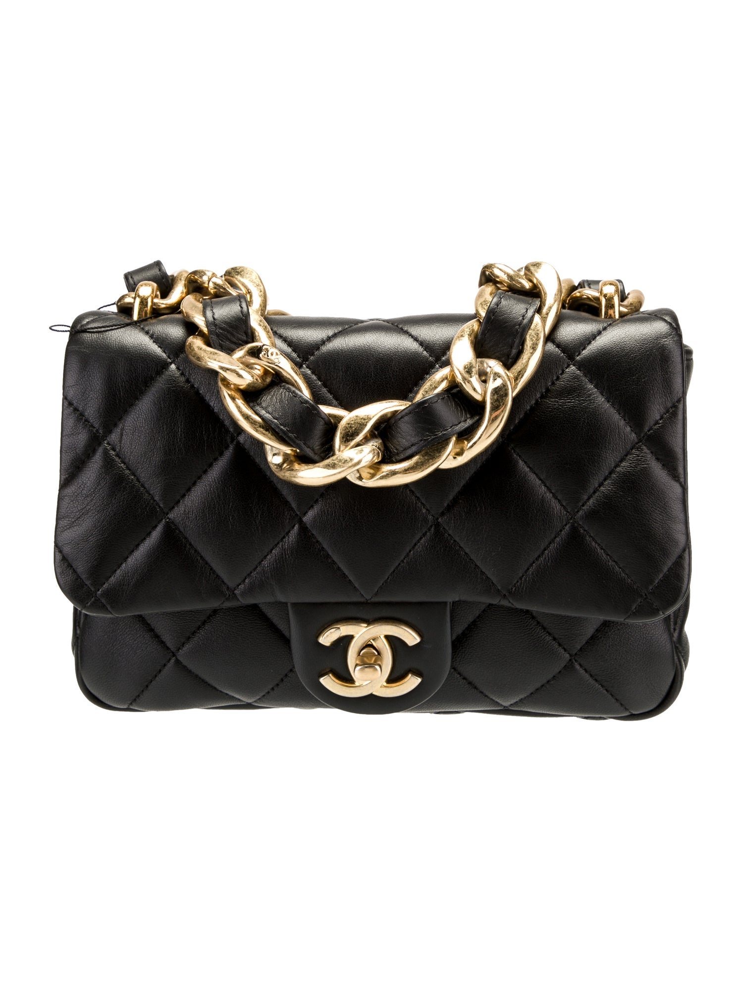 Chanel Small Funky Town Flap Bag - Black Shoulder Bags