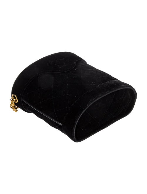 Chanel Vintage Velvet CC Bag