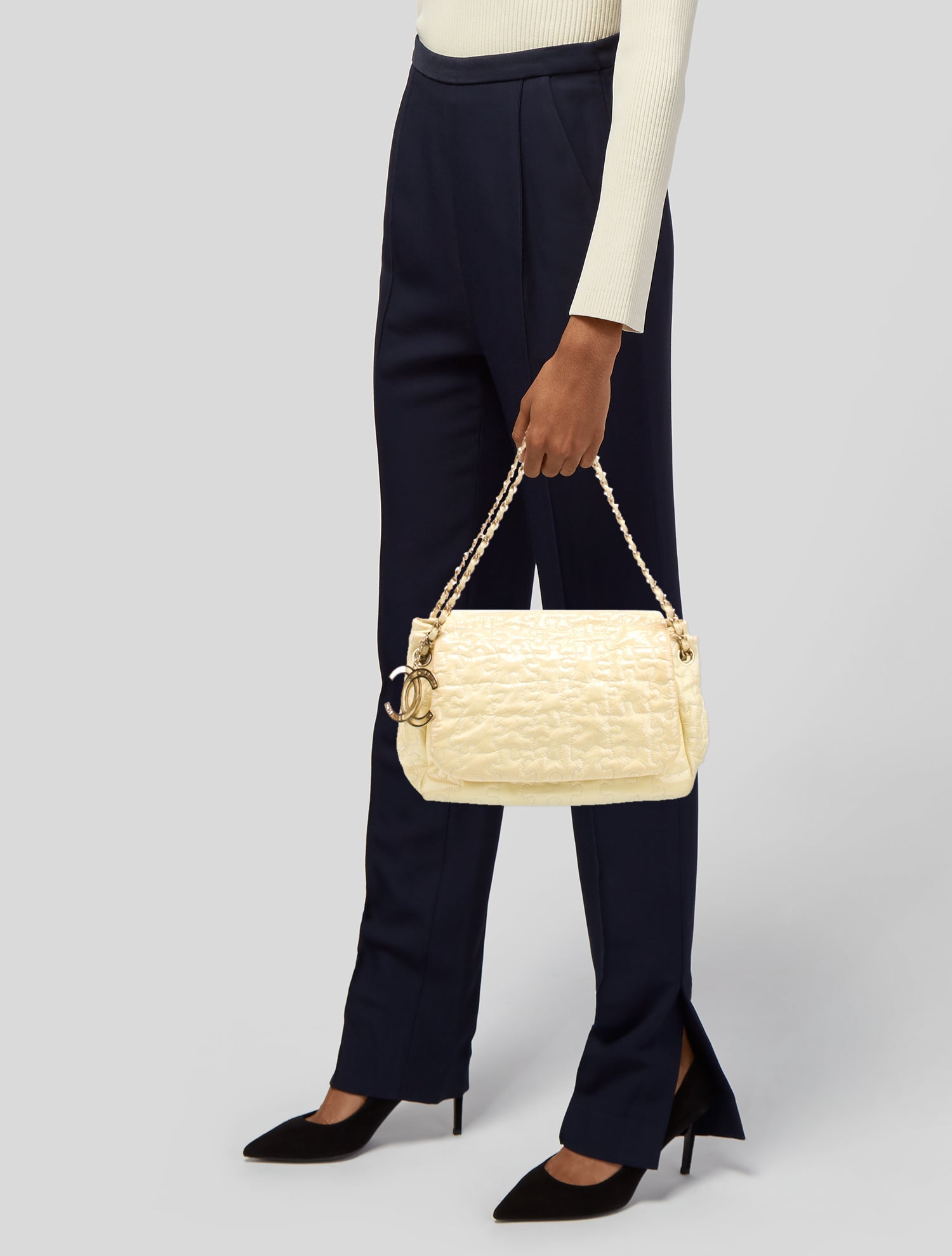 Chanel Puzzle Accordion Flap Bag - Neutrals Shoulder Bags
