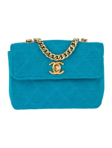 Chanel Mini Bags Jersey Flap Bag