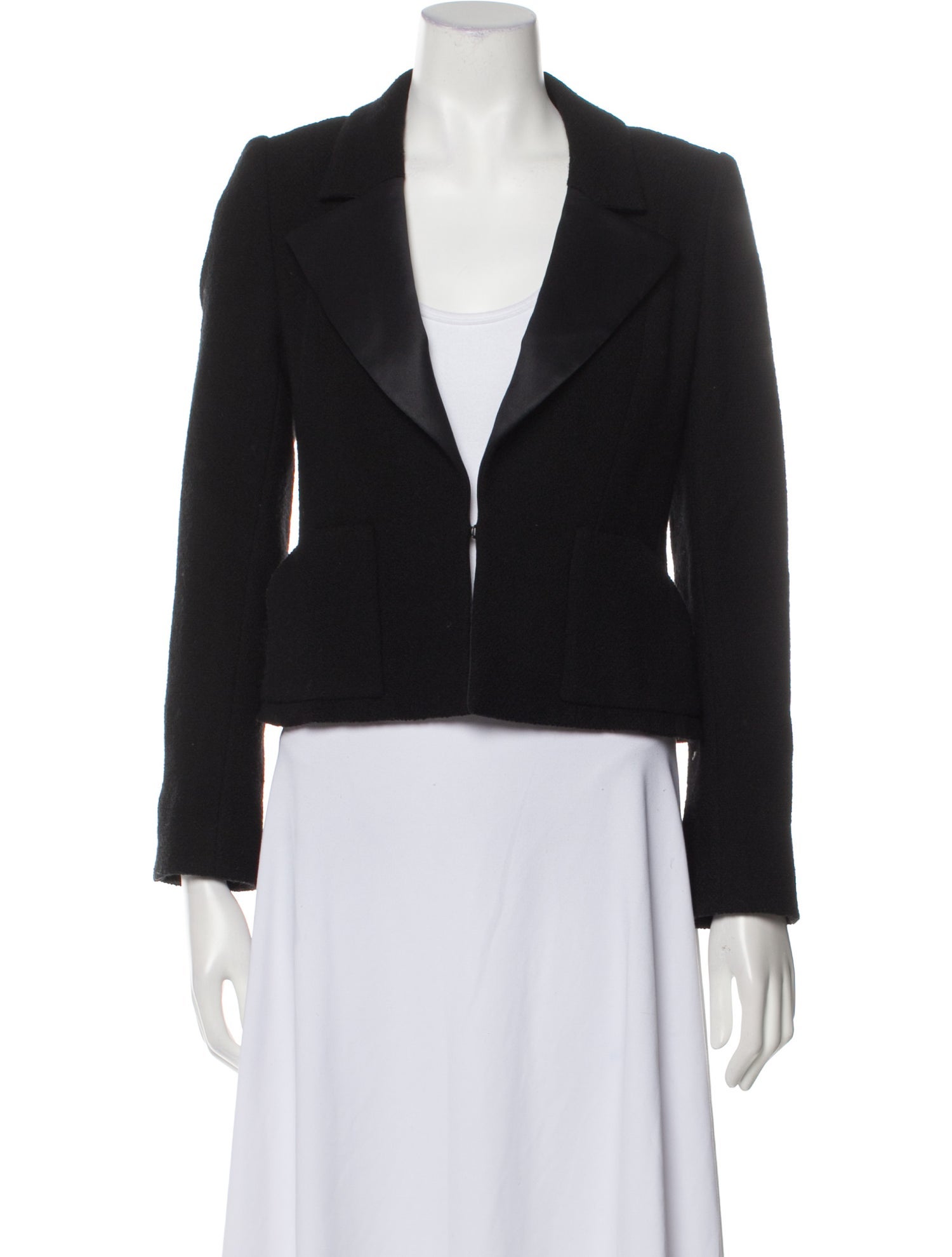 Chanel Vintage 2003 Blazer Black Jackets, Clothing CHA1075771 The