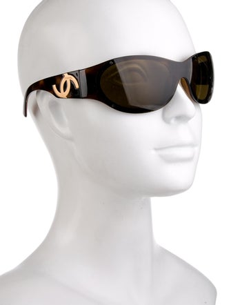 Chanel 548009 Interlocking CC Logo Sunglasses