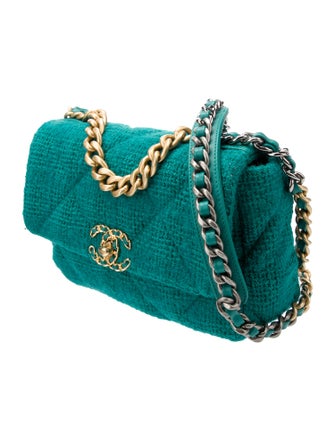 Chanel Medium Tweed 19 Flap Bag