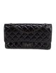 Chanel Patent So Black Reissue 225 Double Flap Bag