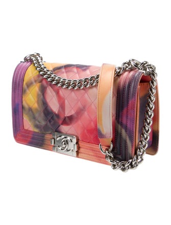 Chanel Medium Flower Power Boy Bag