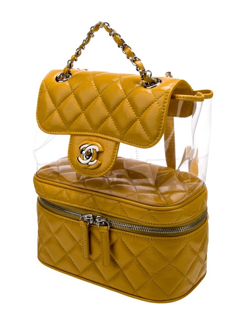 Chanel Aged Calf PVC Aquarium Backpack