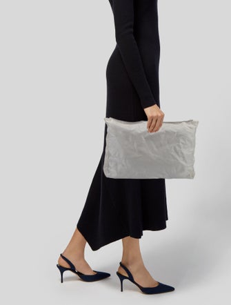 Chanel Nylon Zip Pouch