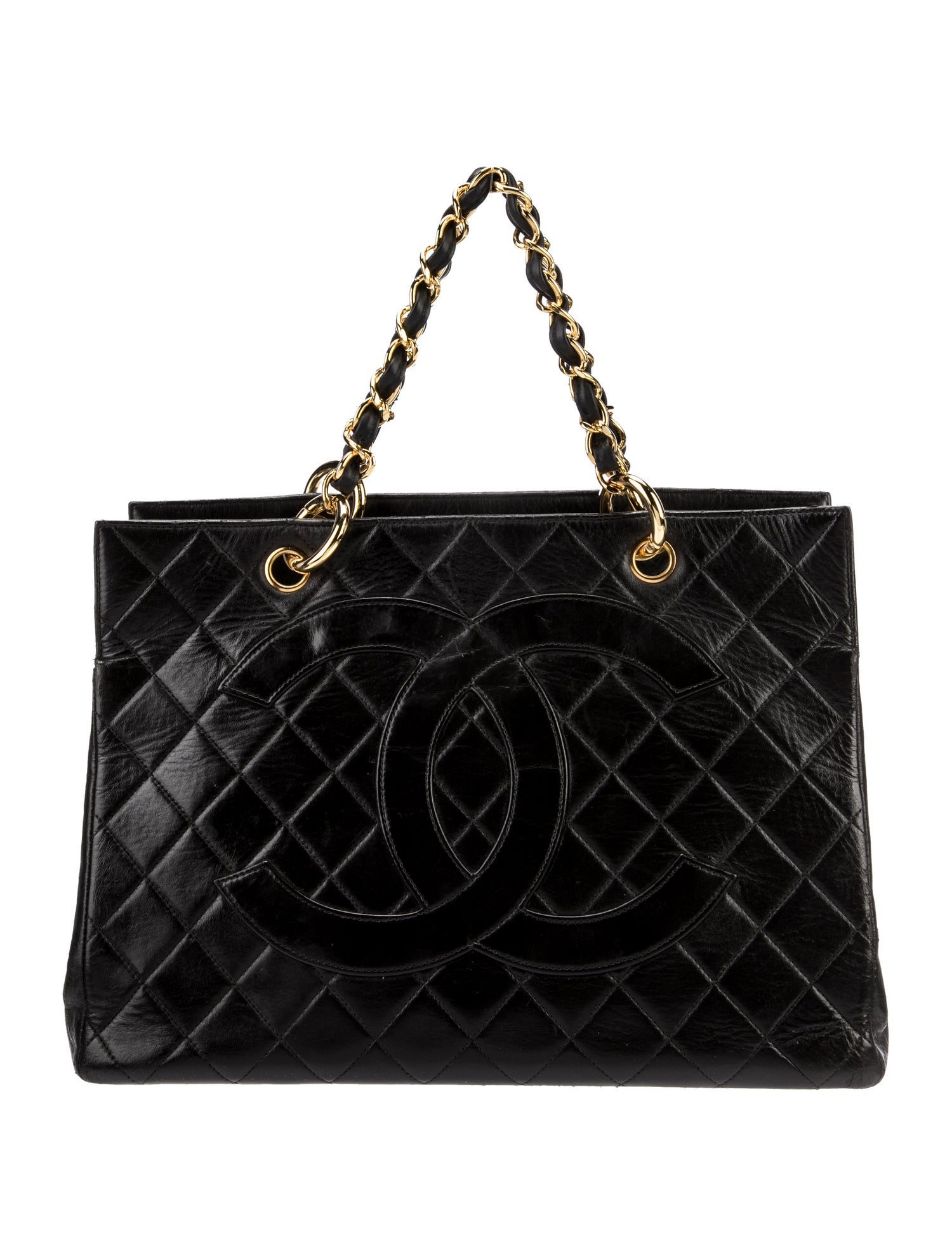 Chanel Vintage Timeless Shopping Tote - Black Totes, Handbags ...
