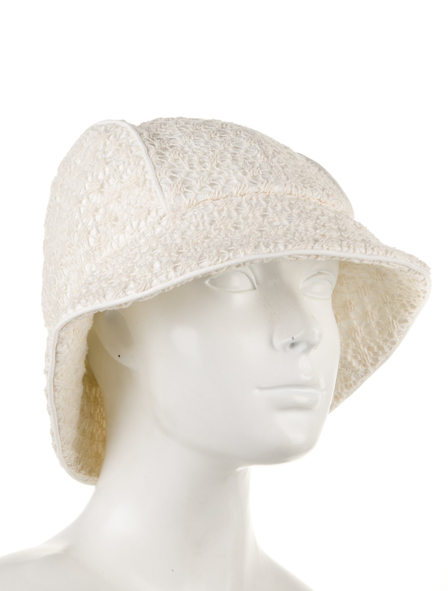 Chanel CC Crochet Bucket Hat