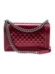 Chanel Large Patent Boy Bag