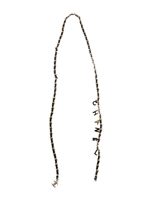 Chanel 2010 Skinny Chain-Link Belt